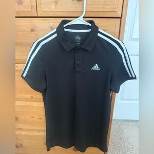 Adidas Black Shirt with Subtle Logo
